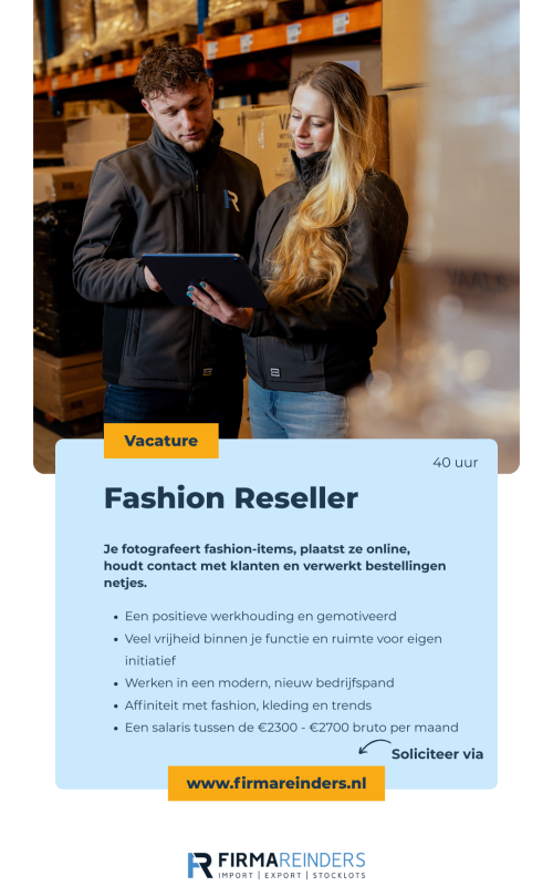 Firma Reinders - Vacature 1080x1920 (1)
